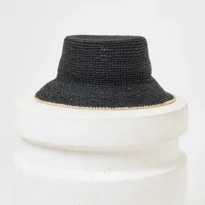 Isadora Hat (Black   Cream)