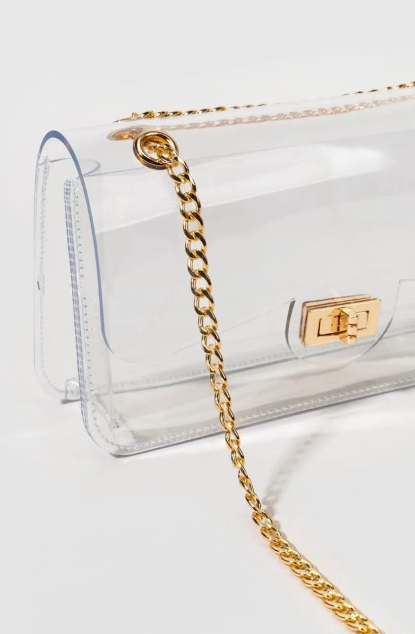 Jessica Clear Crossbody Bag