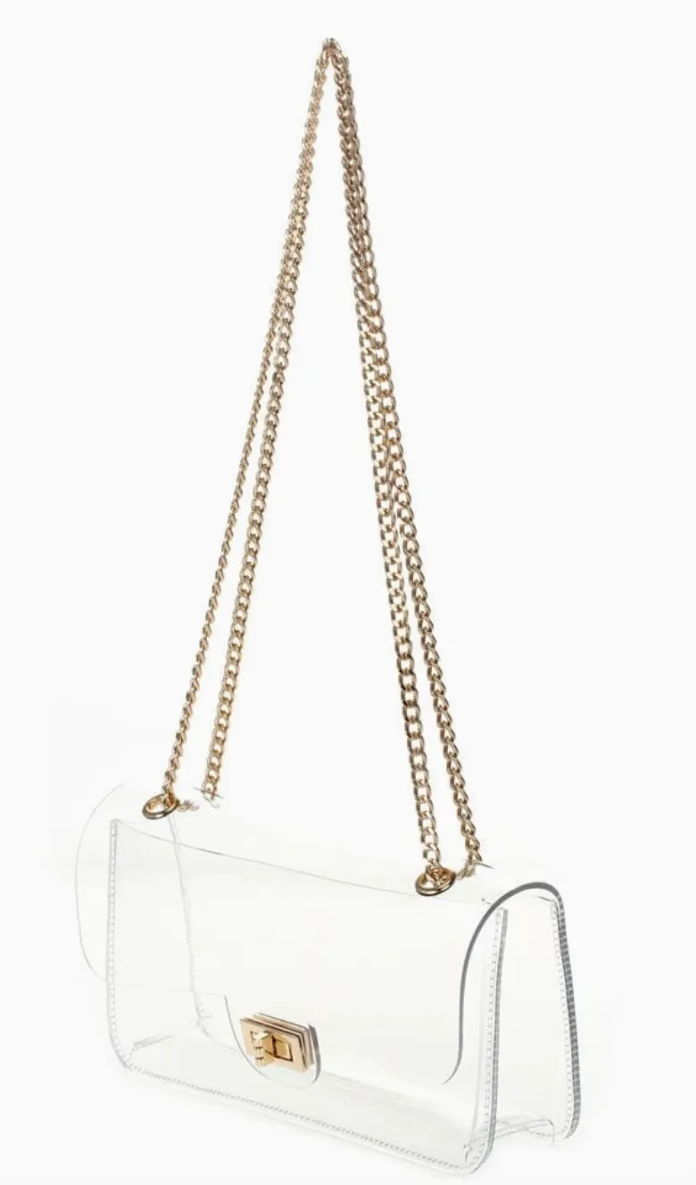 Jessica Clear Crossbody Bag