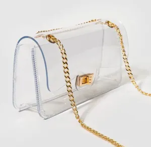 Jessica Clear Crossbody Bag