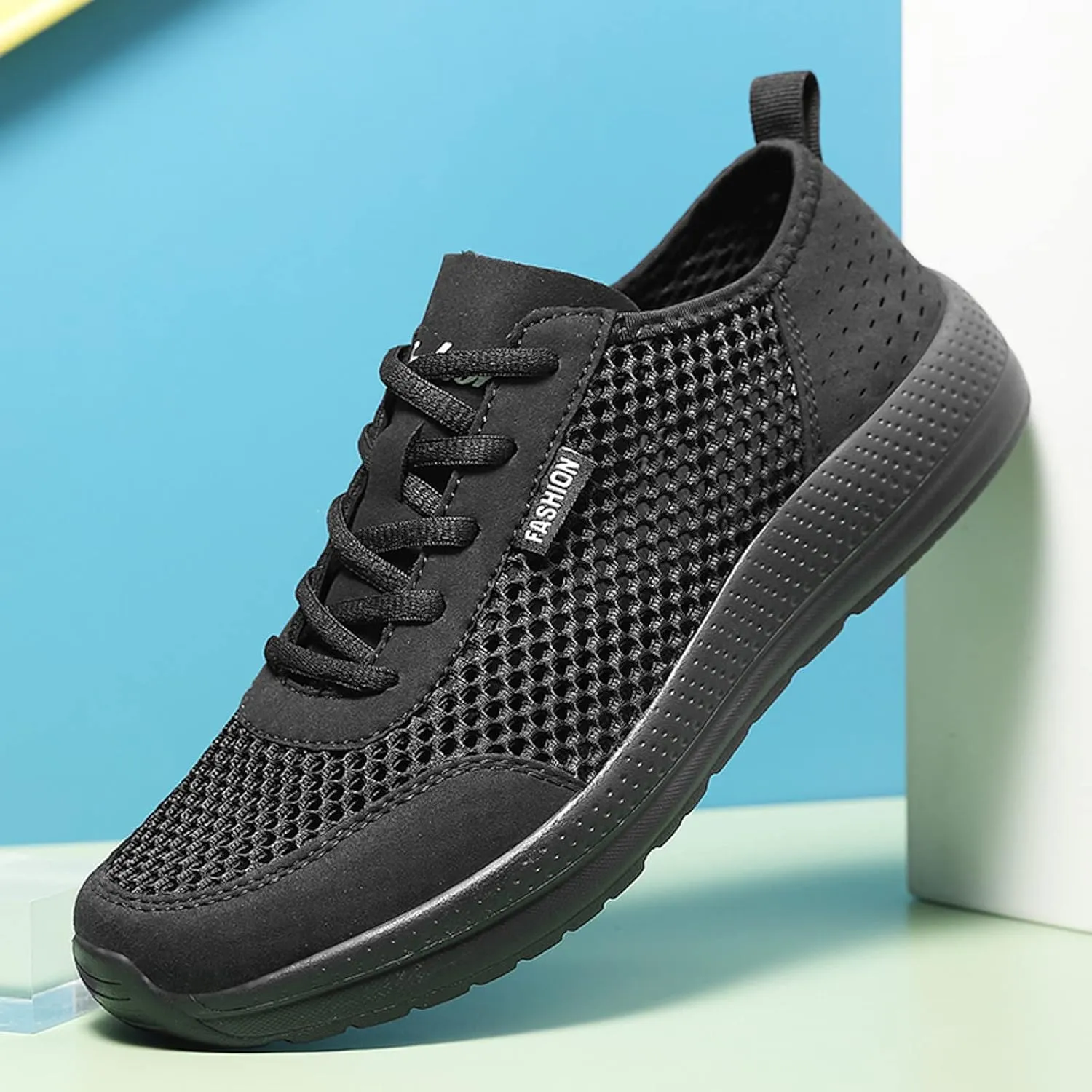 Jogging Walking Sneakers for Men Lightweight Breathable Walking Shoe Gym Tennis Men's Comfortable Canvas Shoes