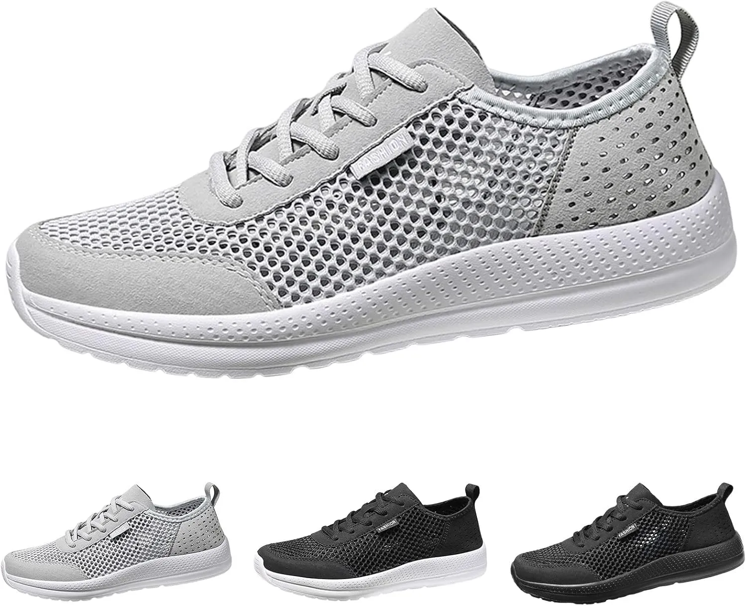 Jogging Walking Sneakers for Men Lightweight Breathable Walking Shoe Gym Tennis Men's Comfortable Canvas Shoes
