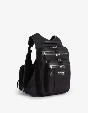 Kenzo Discover Black Vest Backpack