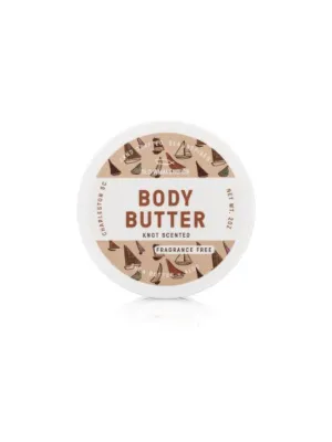 Knot Scented Fragrance Free Mini Body Butter by Old Whaling