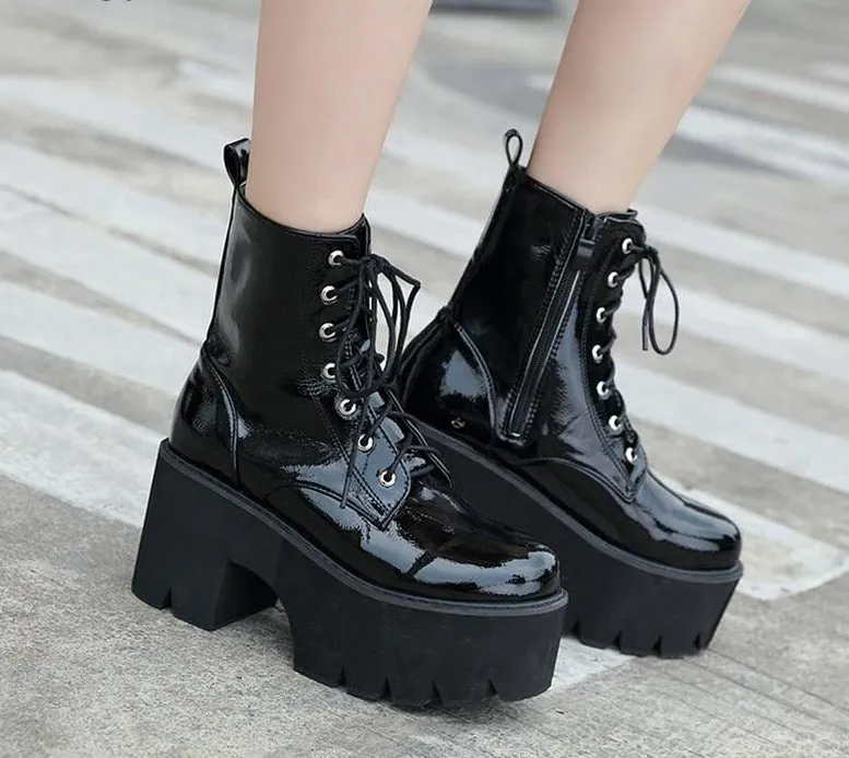 Lace Autumn Boots
