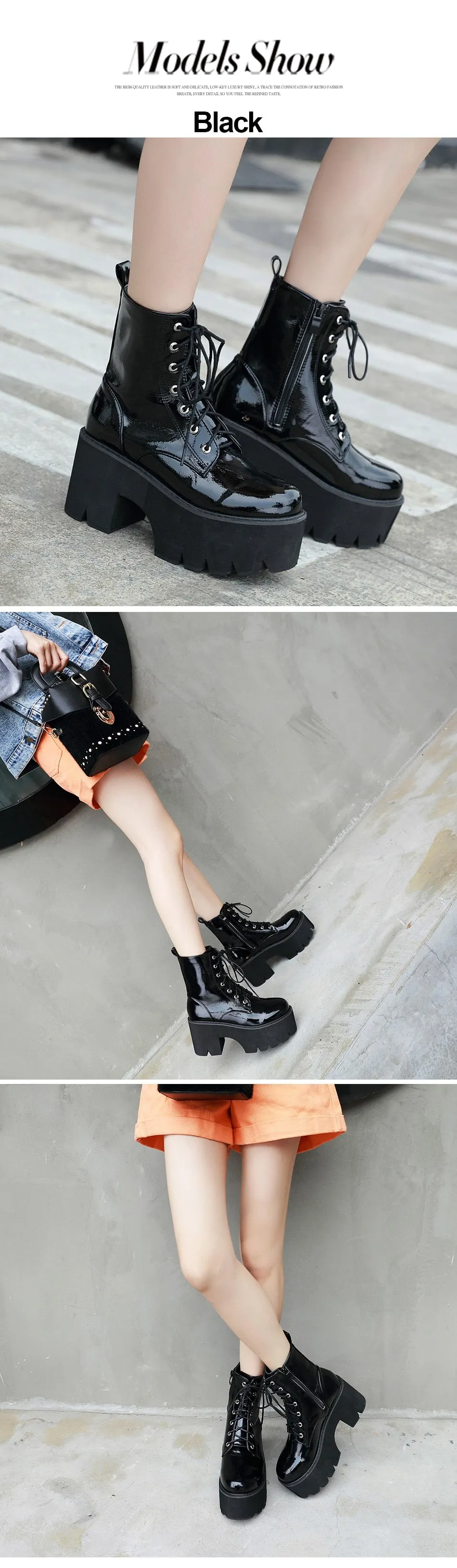 Lace Autumn Boots