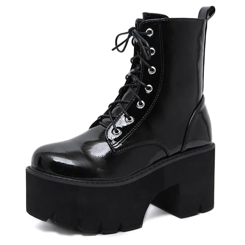 Lace Autumn Boots