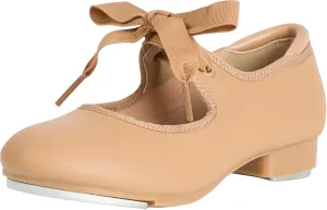 Linodes Leather/Patent Tap Shoe for Girls and Boys (Toddler/Little Kid/Big Kid)