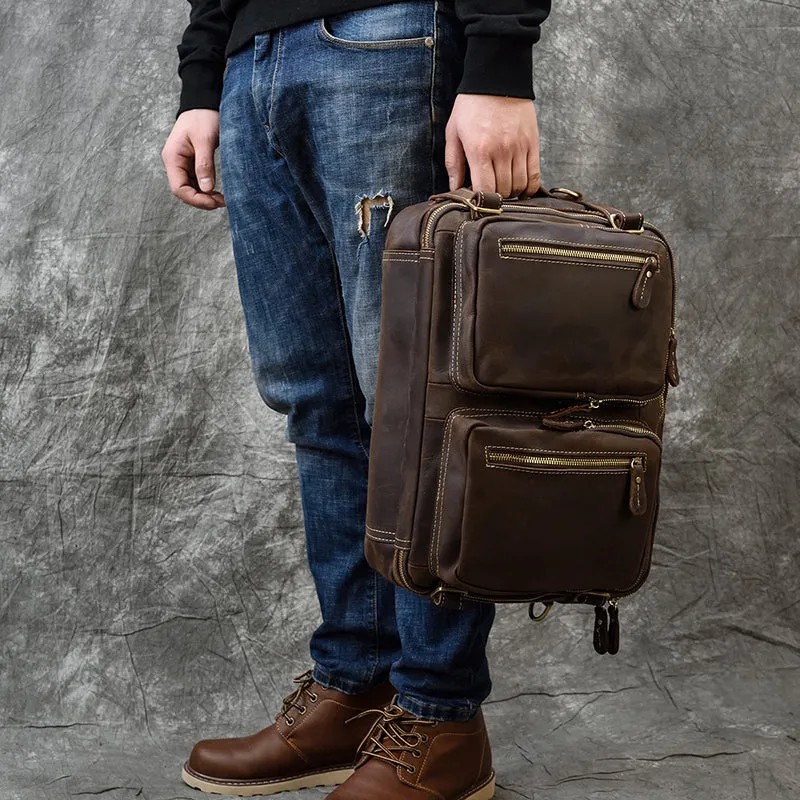 Matthew Leather Laptop Bag For Men