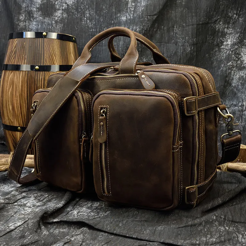 Matthew Leather Laptop Bag For Men