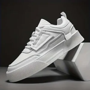 Men's Casual Lace-Up Sneakers with Chunky Sole