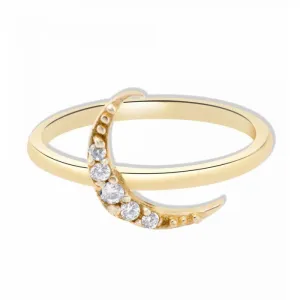 Moon Pie Gold Ring