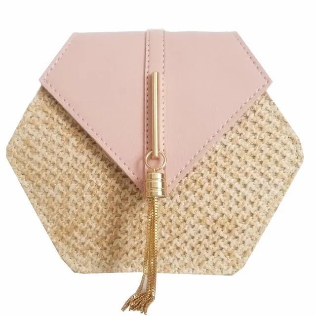 Mulit Style Straw leather Handbag