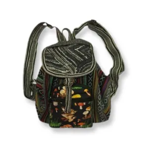 Mushroom Canvas Backpack