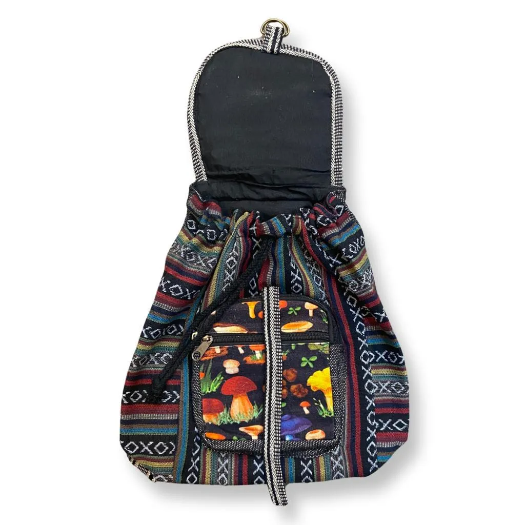 Mushroom Canvas Backpack