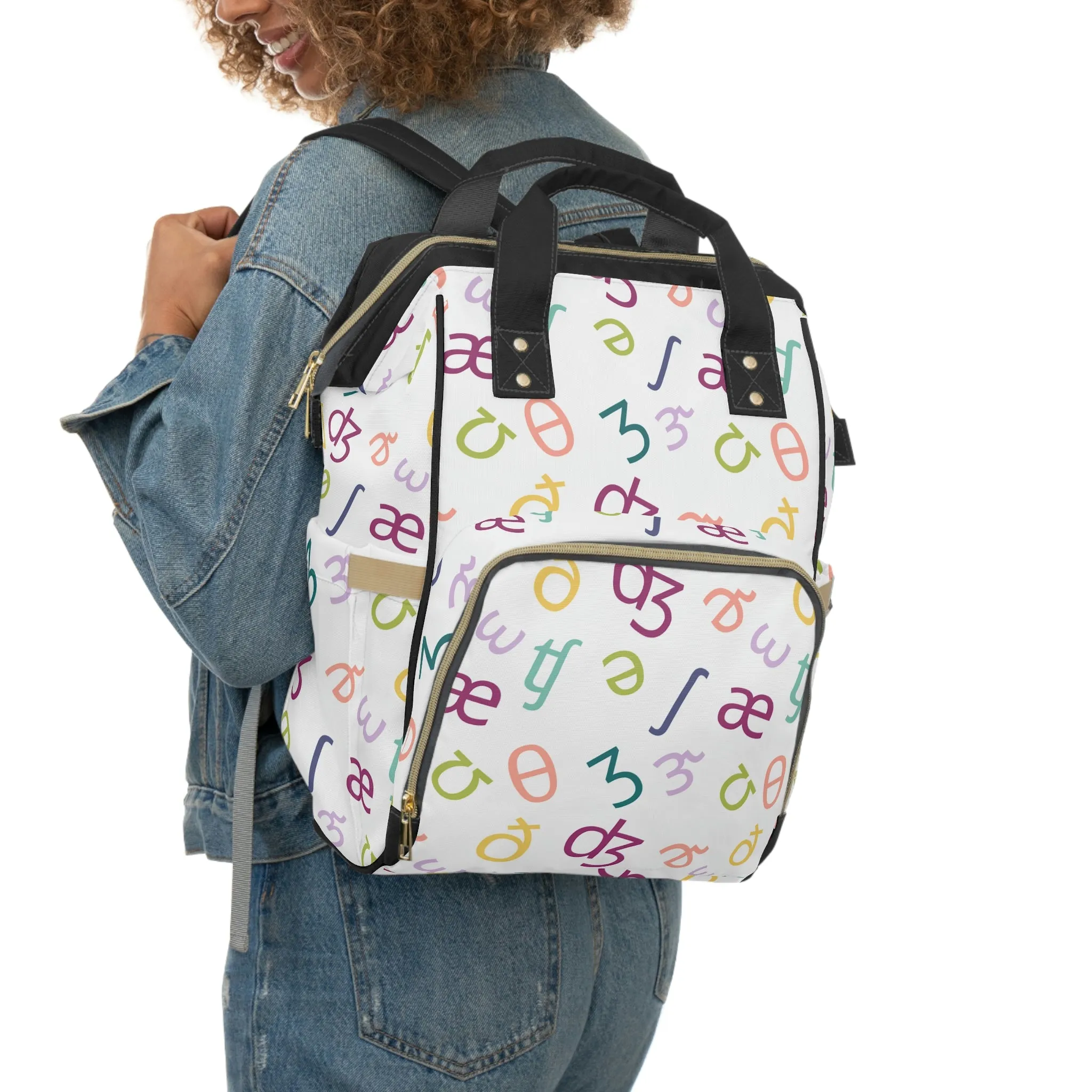 Muted Rainbow IPA Backpack
