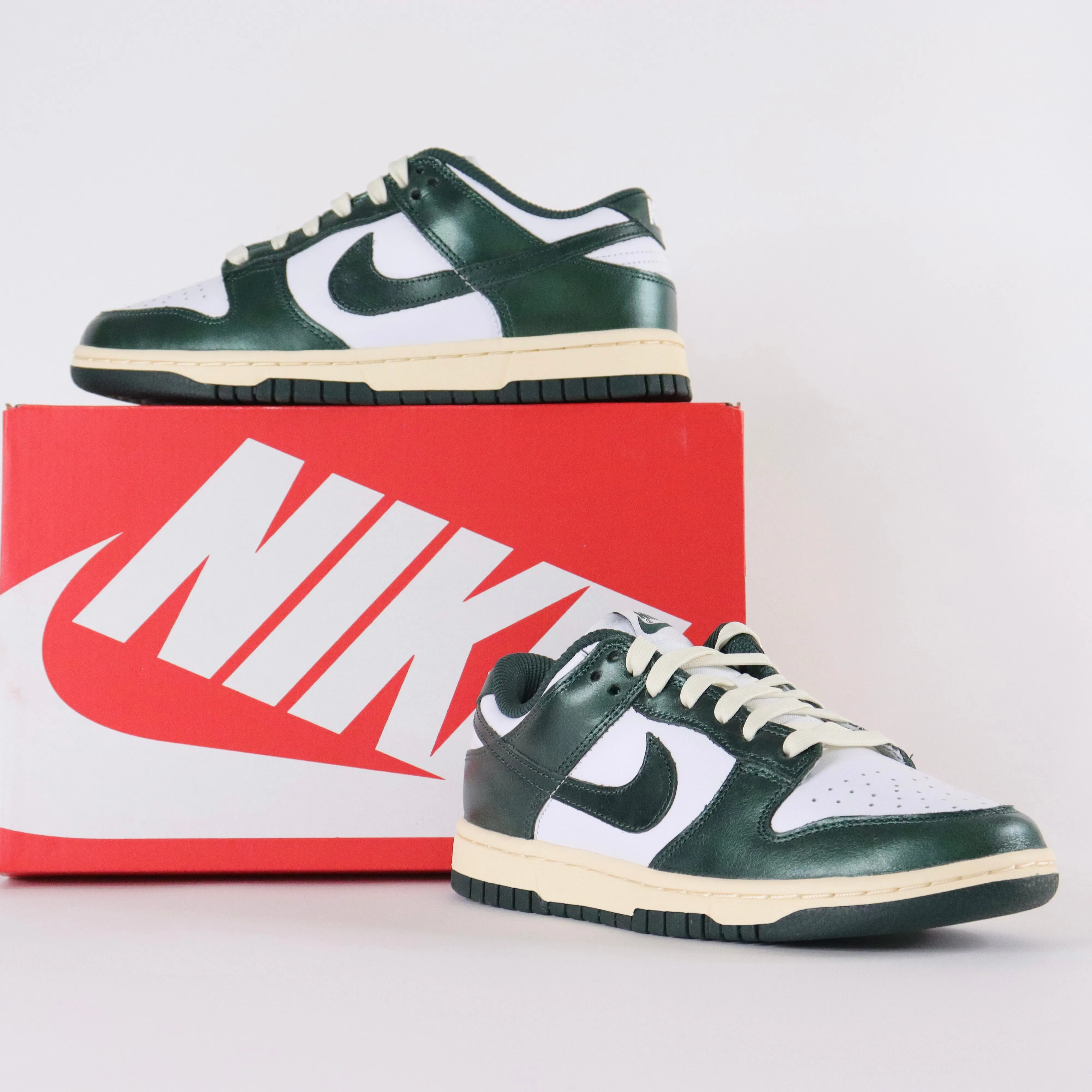 NIKE Dunk Low Vintage Green Women's Sneakers