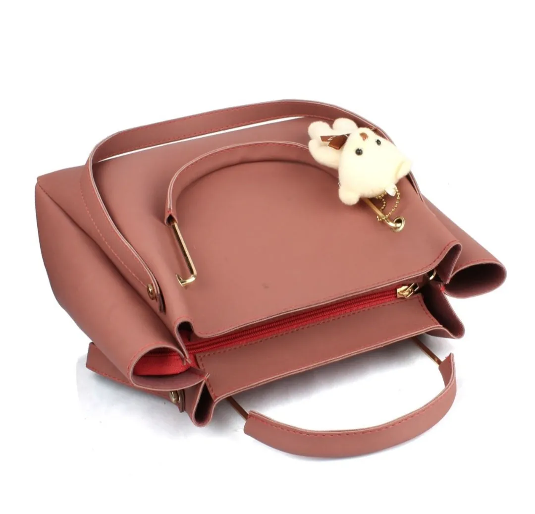 Nivel Customized Name Bag Pink Shade for women's