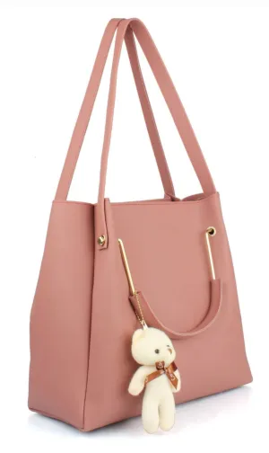 Nivel Customized Name Bag Pink Shade for women's