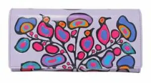 Oscardo - Norval Morrisseau - Long Wallet - "Woodland Floral"