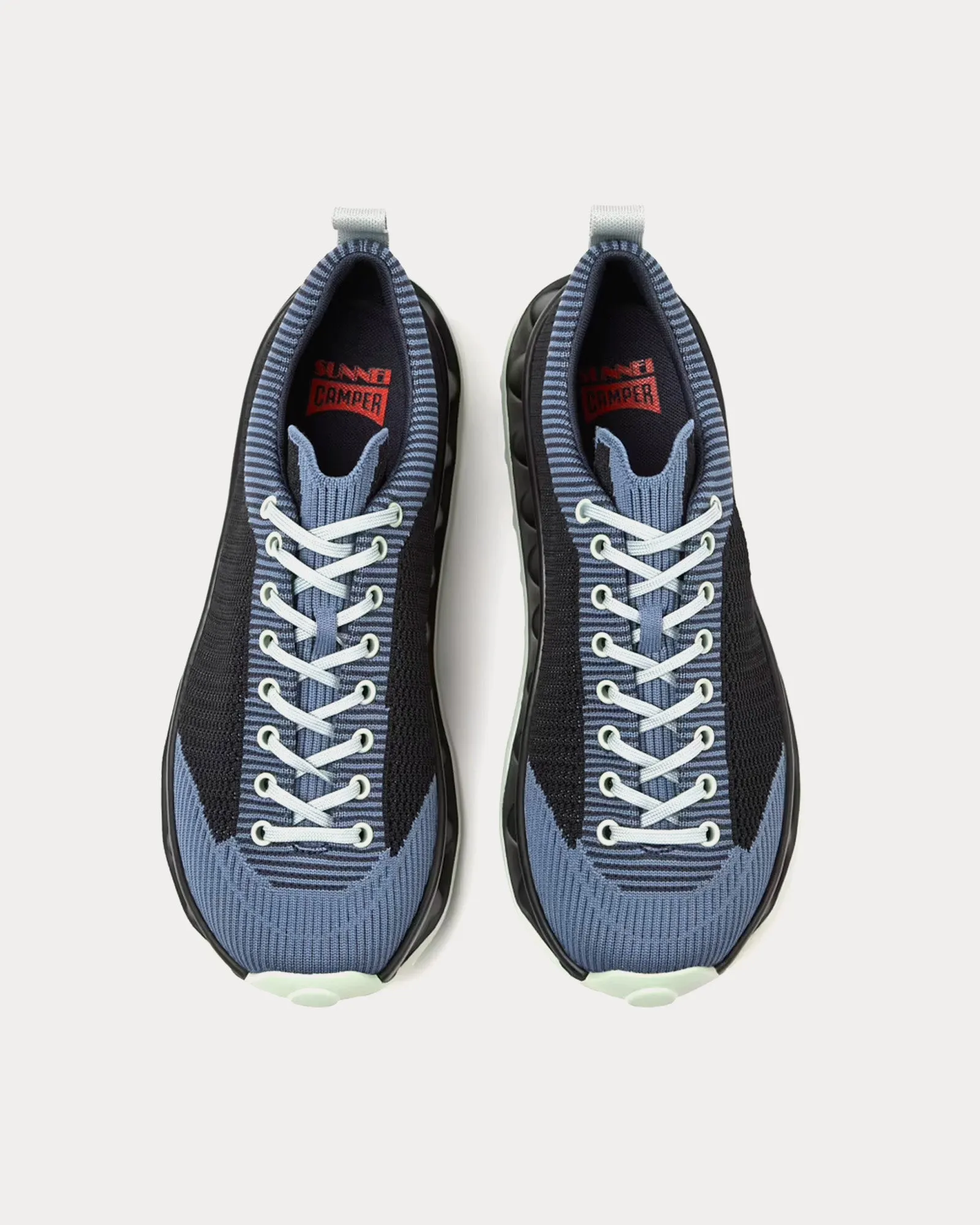 Pelotissima Black / Grey Low Top Sneakers