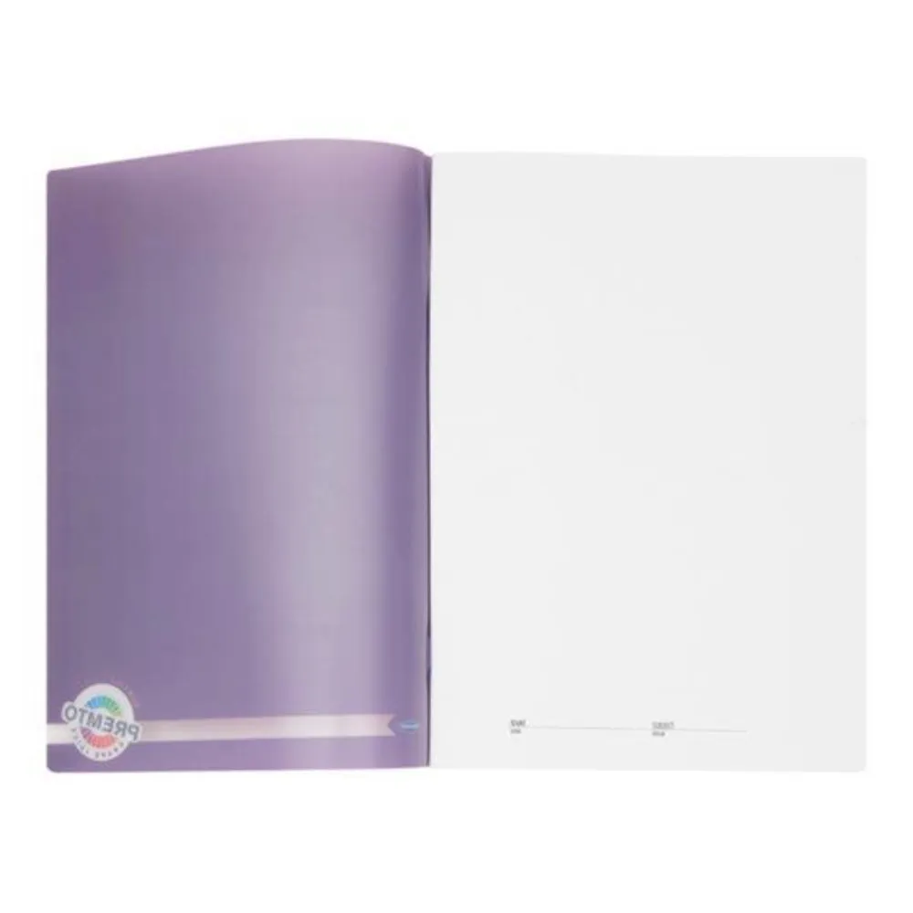 Premto A4 Durable Cover Manuscript Book - 120 Pages - Grape Juice Purple