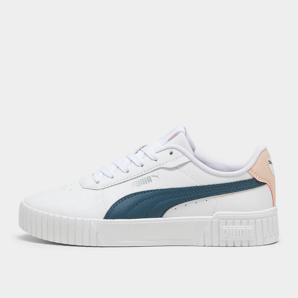 Puma Women's Carina 2.0 Sneaker White/multi _ 182216 _ White