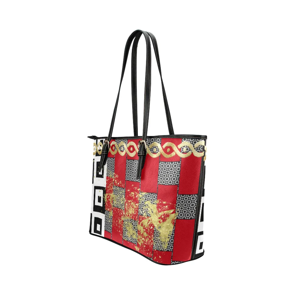 Punteggiato Shopper Womens Laptop Bag / Tote A