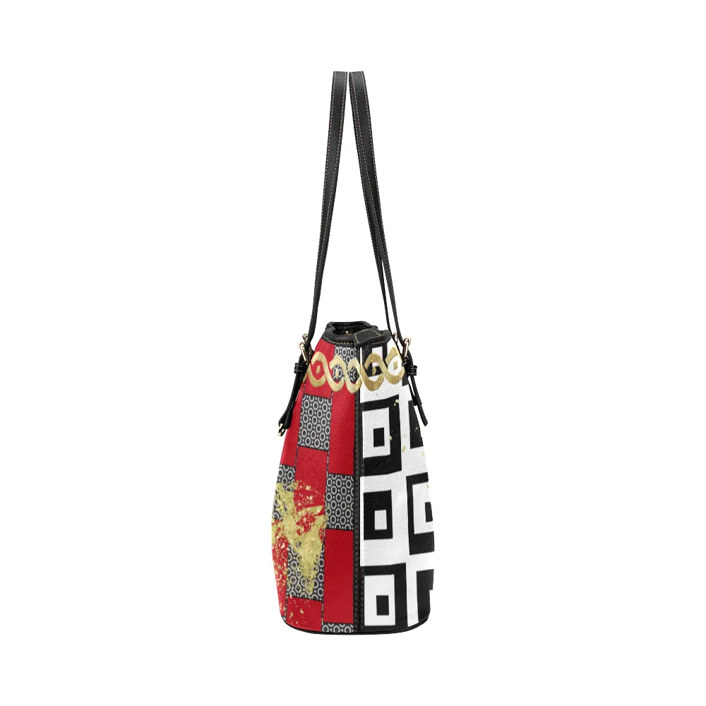 Punteggiato Shopper Womens Laptop Bag / Tote A