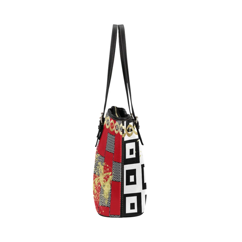 Punteggiato Shopper Womens Laptop Bag / Tote A