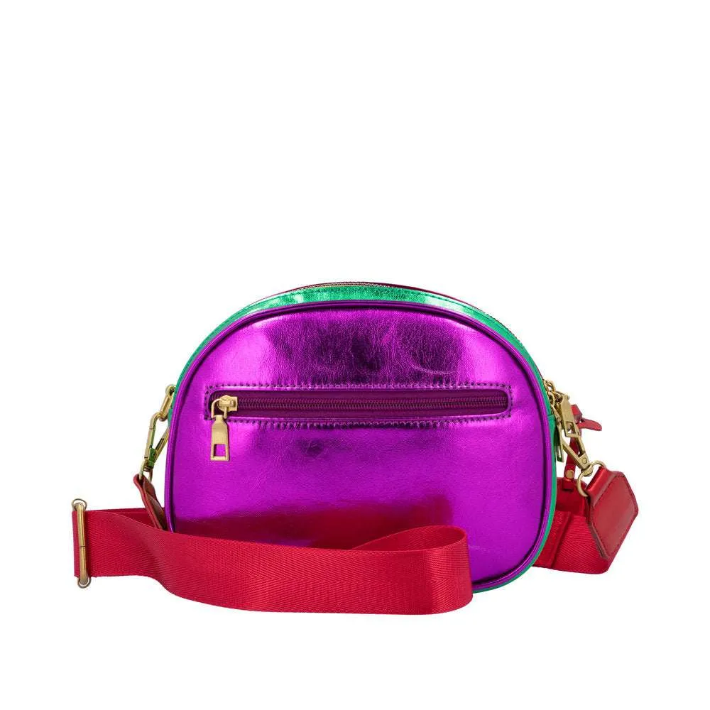 Remonte Metallic Multicolour Zip Handbag|Q063491