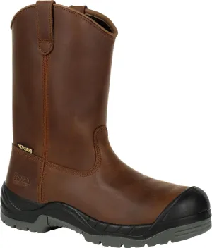 Rocky Men's Worksmart Composite Toe Internal Met Guard Work Boot Mid Calf
