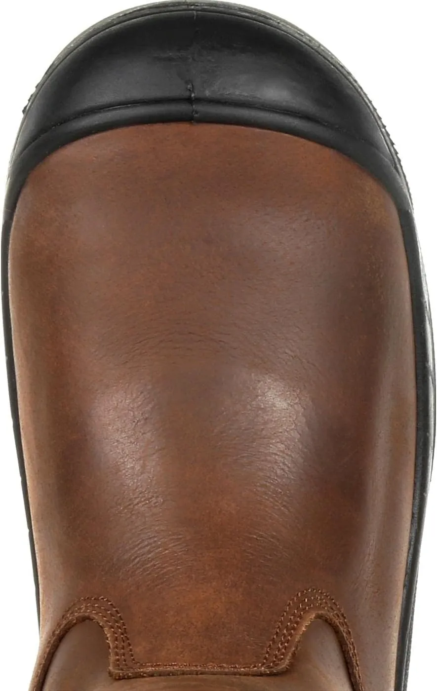 Rocky Men's Worksmart Composite Toe Internal Met Guard Work Boot Mid Calf