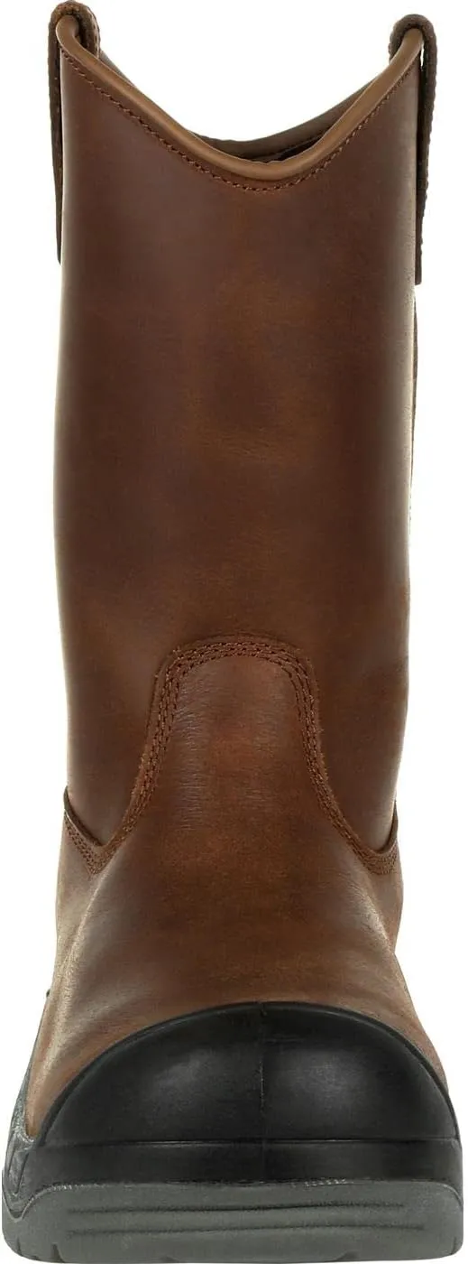 Rocky Men's Worksmart Composite Toe Internal Met Guard Work Boot Mid Calf