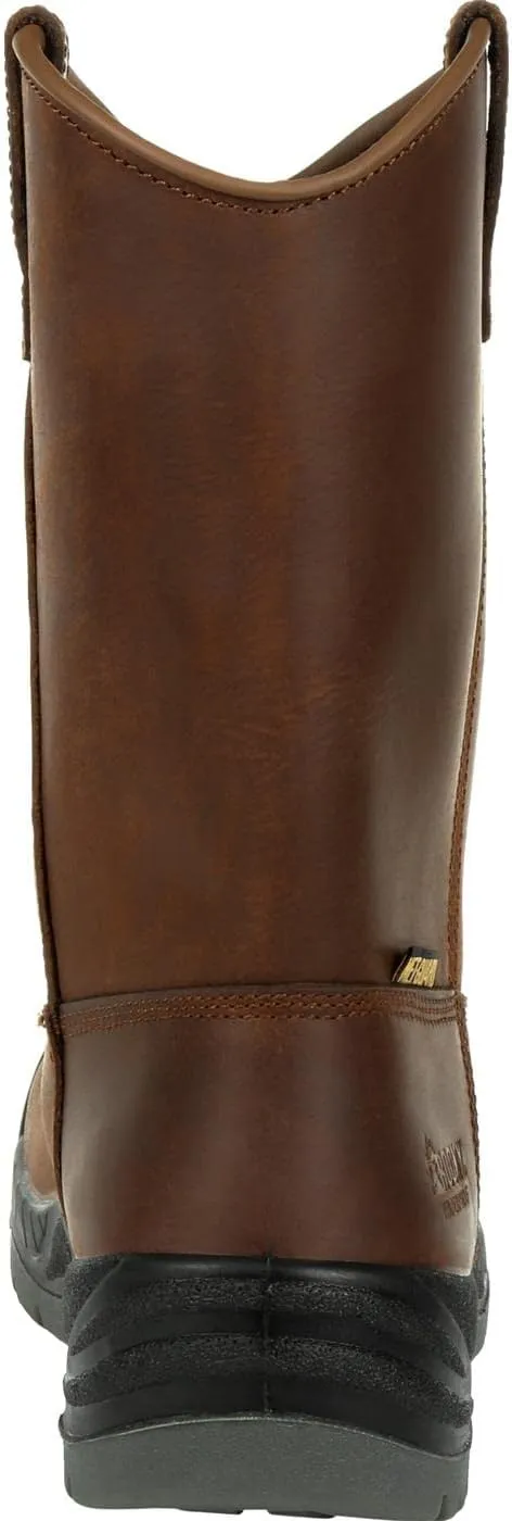 Rocky Men's Worksmart Composite Toe Internal Met Guard Work Boot Mid Calf