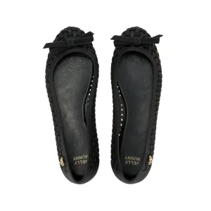 Roujin Flat Ballerinas Black