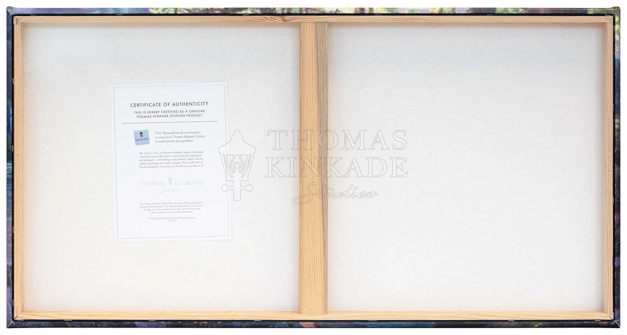 San Francisco, Golden Gate Bridge - 16" x 31" Gallery Wrapped Canvas