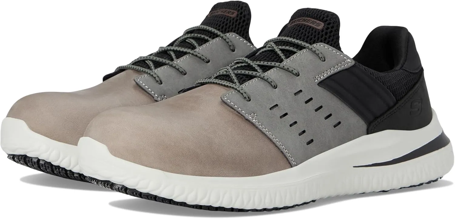 Skechers Men's Delson 3.0 Sr-Tyoll Comp Toe Sneaker