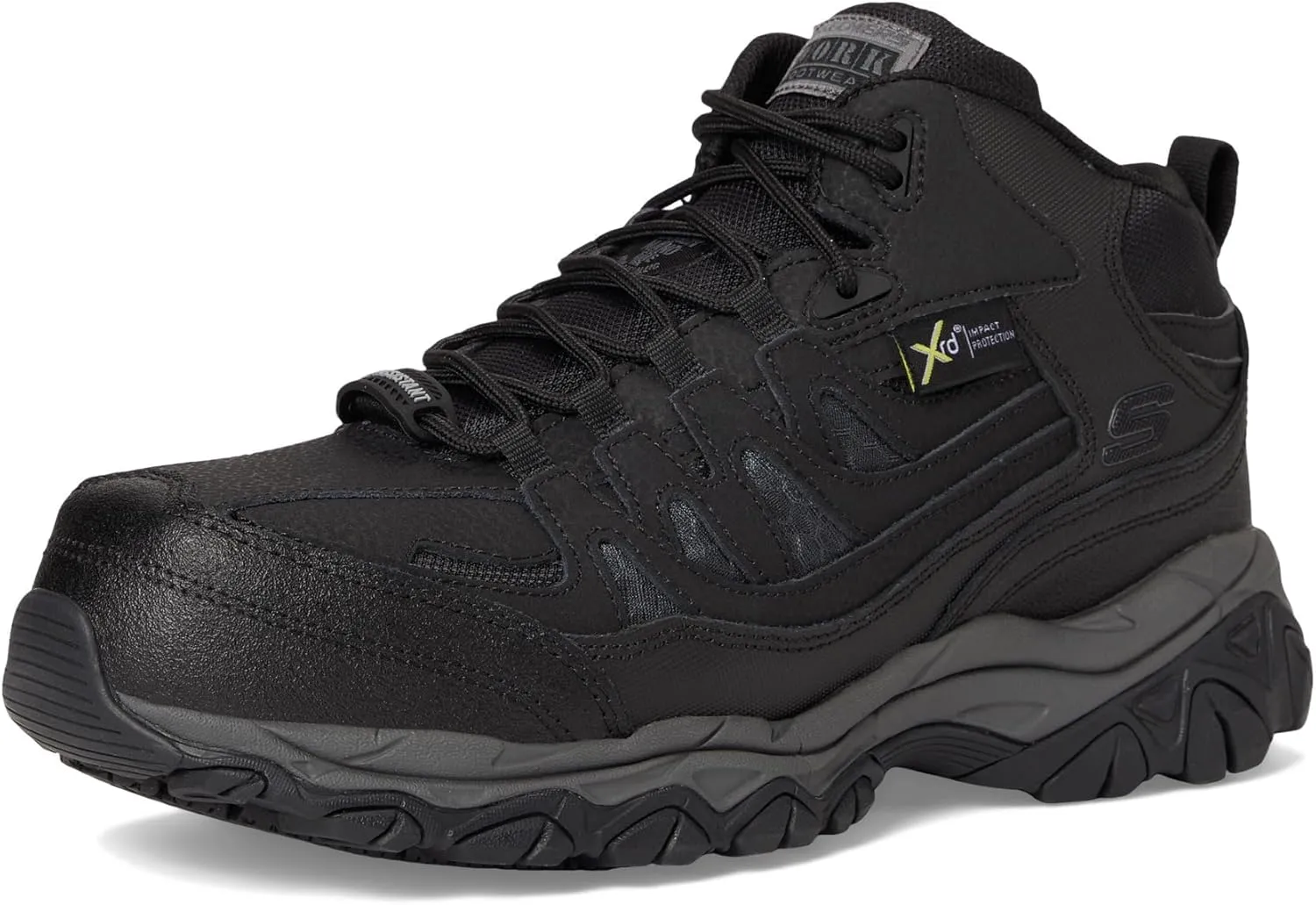 SKECHERS Men's Holdredge-Comp Toe Internal Met Guard Industrial Shoe