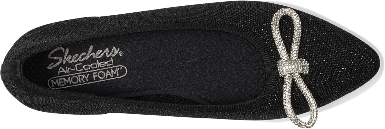 Skechers Women's Cleo Point-Glizty Haze Ballet Flat