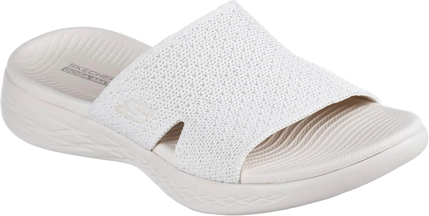 Skechers Women's Onthego 600 Stretch Knit Slide Slide