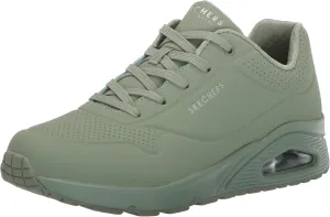 Skechers Women's Uno-Stand on Air Sneaker, Sage, 7.5