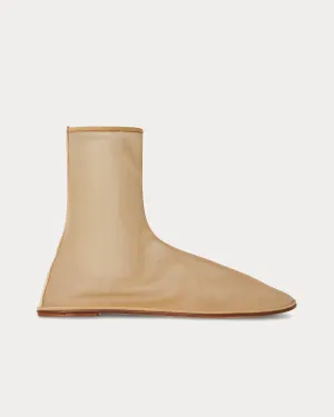Sock Nylon Nude Boots