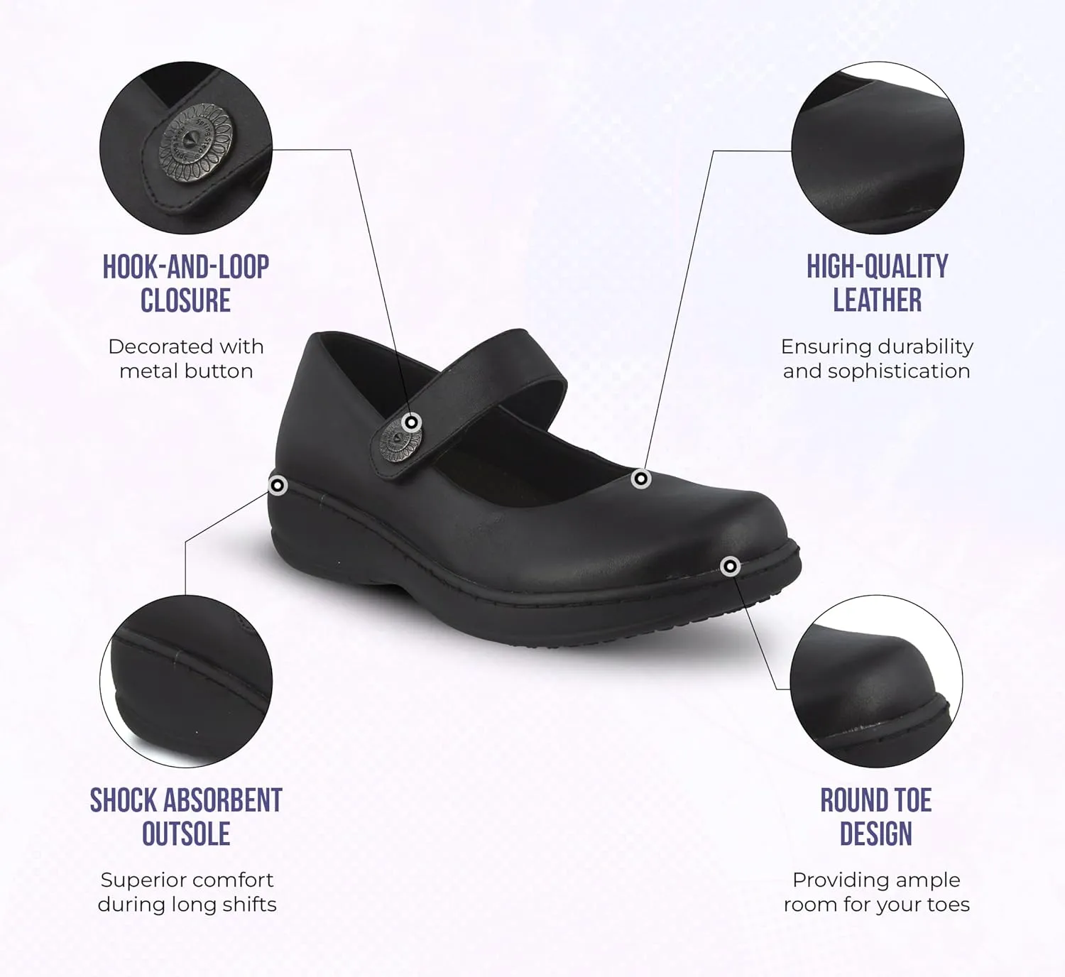 Spring Step Women's Wisteria Work Shoe