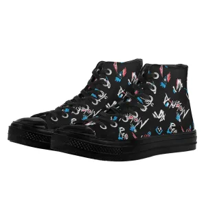 Terminator T-800 Modern High Top Canvas Sneakers | Punk Rock Fashion