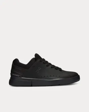 The Roger Advantage All Black Low Top Sneakers