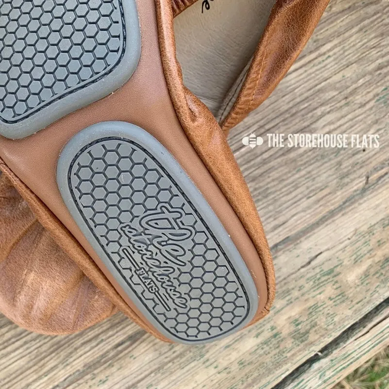 The Storehouse Flats - Saddle Brown Oil Tanned