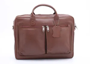 The Ultimate Leather Breifcase Bag-Tan