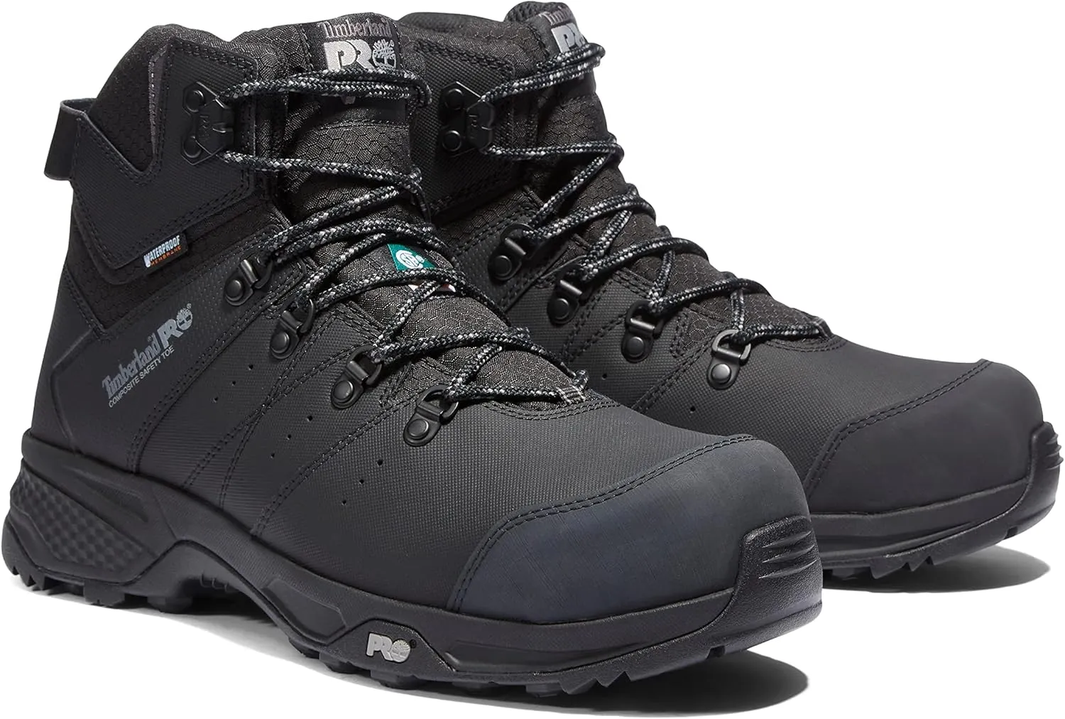 Timberland PRO Men's Switchback 6 Inch Composite Safety Toe Waterproof Industrial Hiker Work Boot
