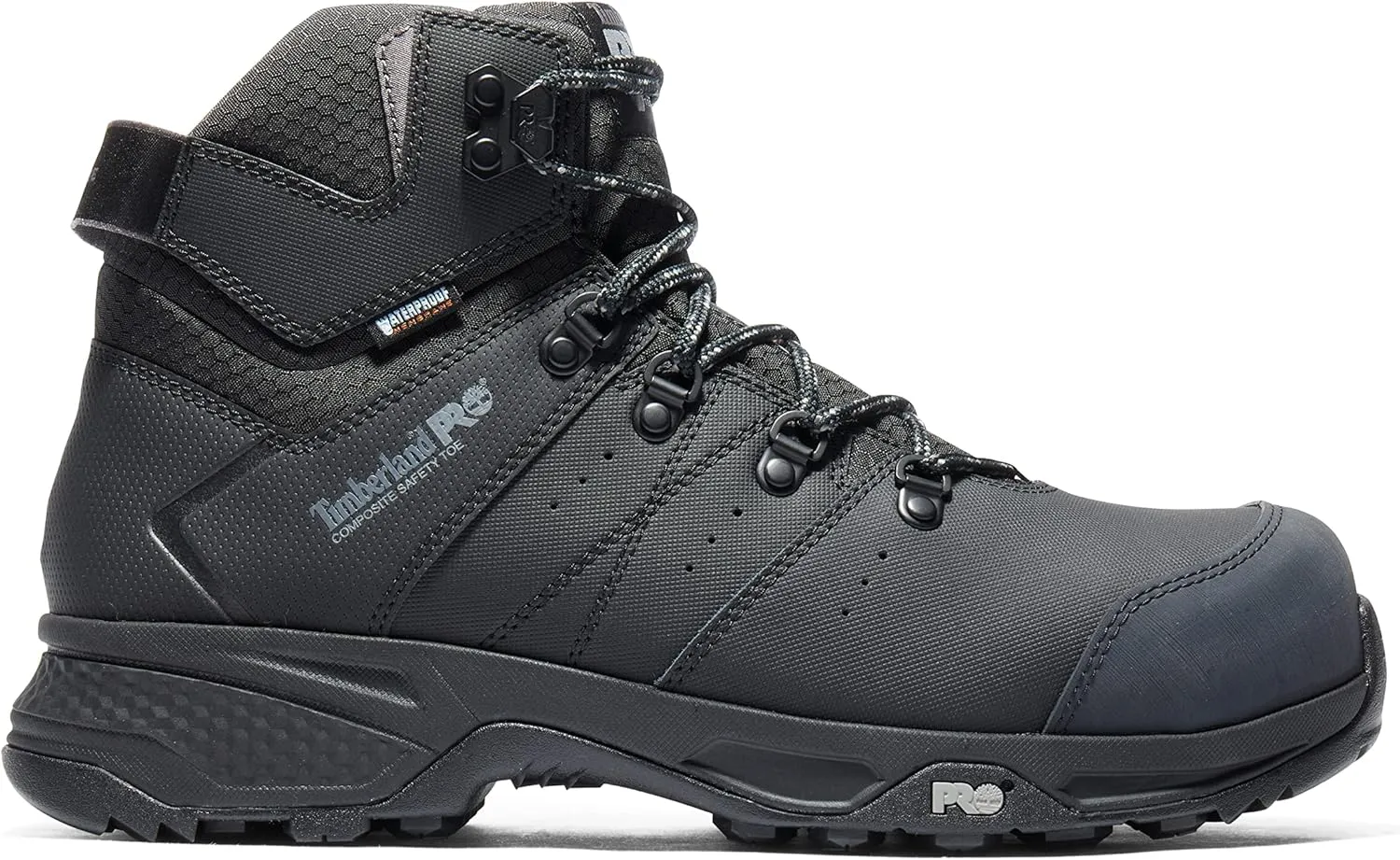 Timberland PRO Men's Switchback 6 Inch Composite Safety Toe Waterproof Industrial Hiker Work Boot